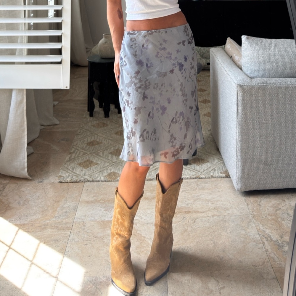 VINTAGE Mango low rise skirt